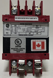 REX - CS100J-A - 100VA 600V-120V Control Transformer Product Image